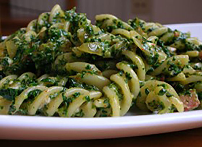 Bacon & Spinach Fusilli