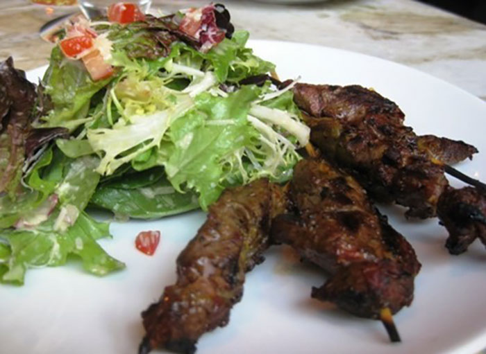 Beef Satay Skewers Beef Satay Skewers