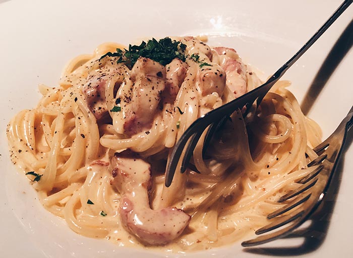 Creamy Chicken Carbonara