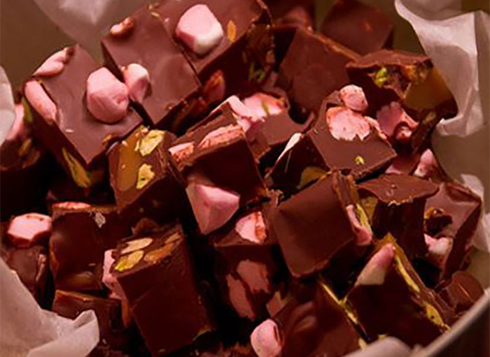How to Rocky Road Biscuit
